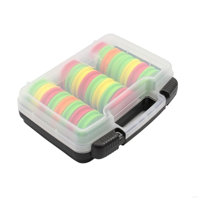 Fishing Line Dispenser - 24-delige vislijnopslaghouder met opbergdoos Spooler Winders