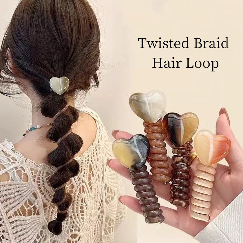 Braided Line - 1/4 stuks Minimalistische Bubble Braid Hoofdband