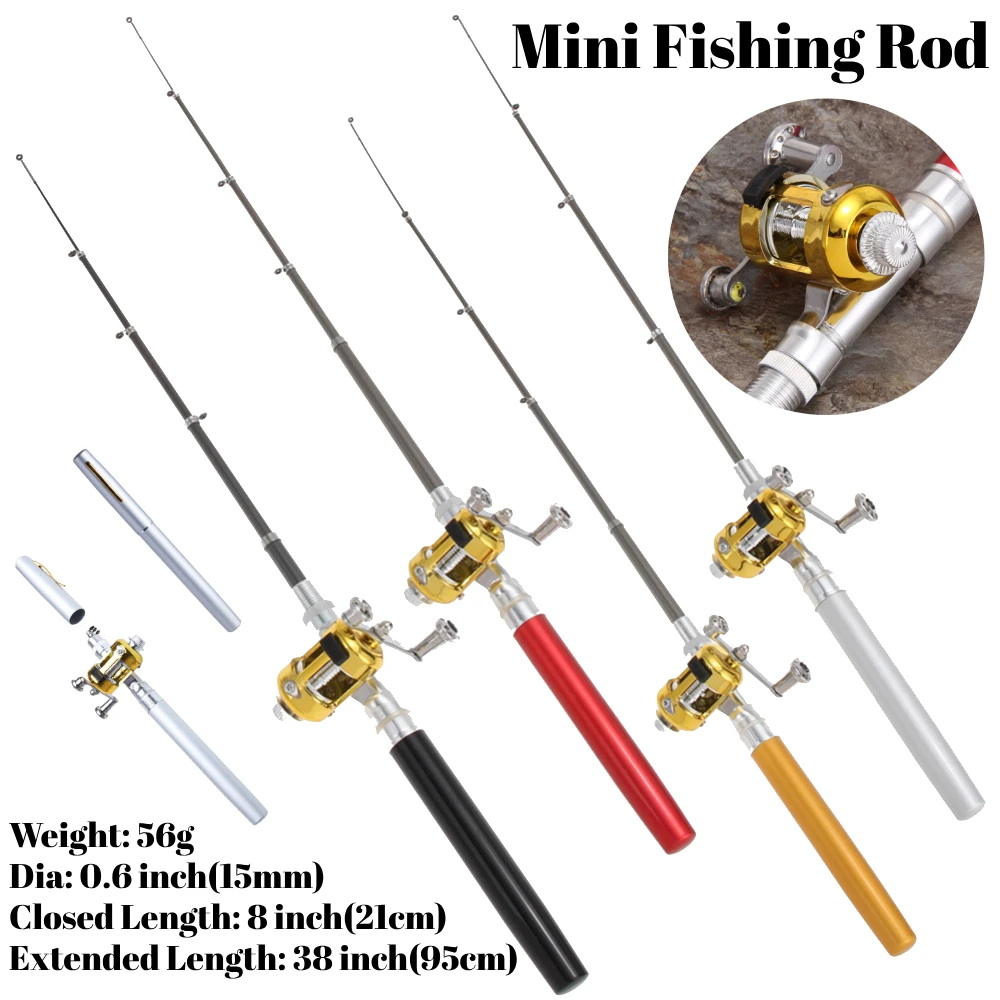 Penn Reel Fierce - Outdoor Mini Hengel Draagbare Pocket Telescopische