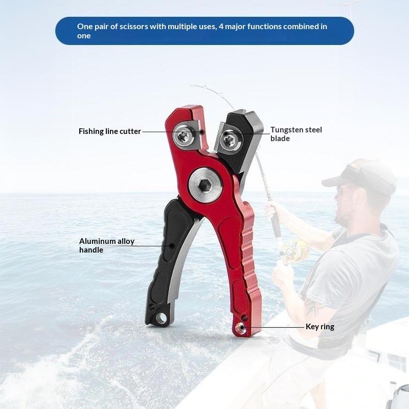 1 STKS Multifunctionele alumin - Fishing Line Cutter recensie en prijs