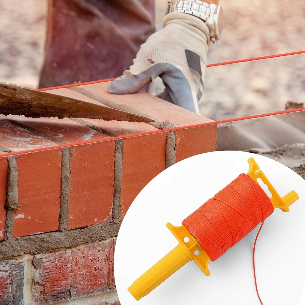 Metselaarslijn met handvat en  - Braided Line recensie en prijs